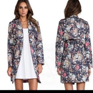 Anthropologie Line & Dot Floral Jacket